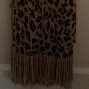Leopard Print Scarf